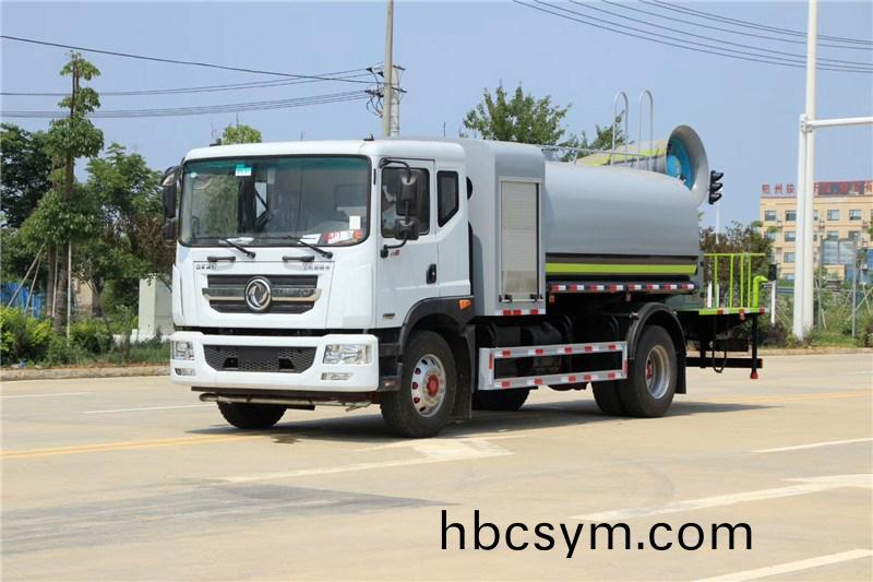 國(guo)六東風(feng)D9 10噸圓鑵(guan)抑(yi)塵(chen)車(che)