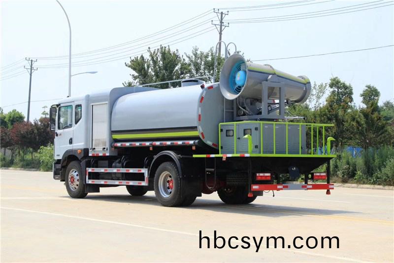 國六東(dong)風D9 10噸(dun)圓鑵(guan)抑塵(chen)車