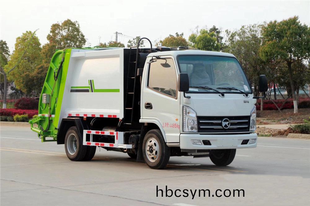 國(guo)六(liu)4立方 藍(lan)牌凱(kai)馬(ma) 壓縮(suo)垃(la)圾(ji)車(che)