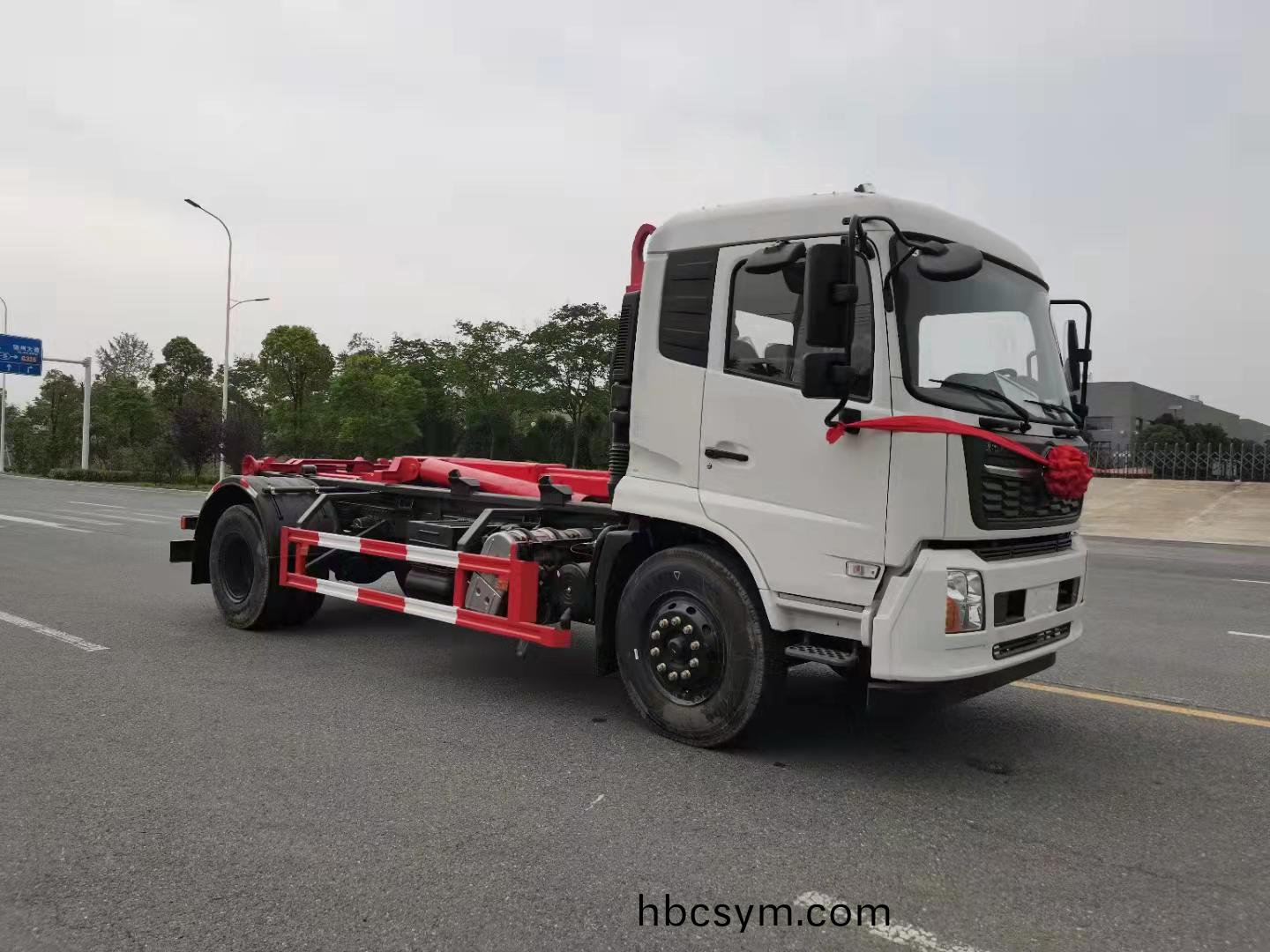 【國六】14方東(dong)風天(tian)錦勾臂垃(la)圾(ji)車(che)