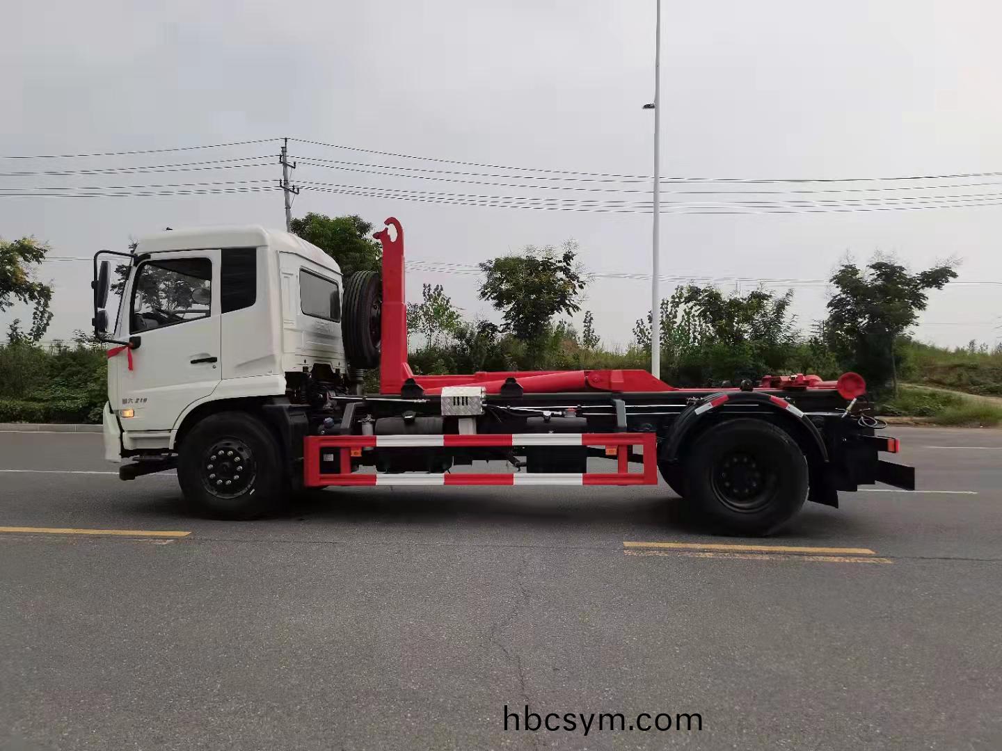 【國六(liu)】14方(fang)東(dong)風(feng)天(tian)錦勾(gou)臂(bi)垃圾(ji)車